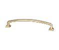 Berenson Corporation BQ1294-1MDB-P Tailored Traditional Series, Solid Brass Pull, 6-5/16" Center to Center - Modern Brushed Gold Finish