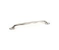 Berenson Corporation BQ2083-1BPN-P Timeless Charm Series, Zinc Appliance Pull, 10-1/16" Center to Center - Brushed Nickel Finish
