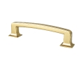 Berenson Corporation BQ2153-1MDB-P Hearthstone Series, Zinc Pull, 5-1/16" Center to Center - Modern Brushed Gold Finish