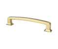 Berenson Corporation BQ2154-1MDB-P Hearthstone Series, Zinc Pull, 6-5/16" Center to Center - Modern Brushed Gold Finish