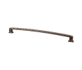 Berenson Corporation BQ2167-10VB-P Hearthstone Series, Zinc Appliance Pull, 18" Center to Center - Verona Bronze Finish