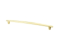 Berenson Corporation BQ2277-40SG-P Meadow Series, Aluminum Appliance Pull, 12-5/8" Center to Center - Satin Gold Finish