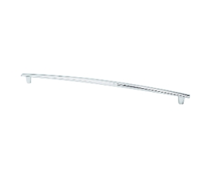 Berenson Corporation BQ2299-4026-P Meadow Series, Aluminum Appliance Pull, 17-5/8" Center to Center - Polished Chrome Finish
