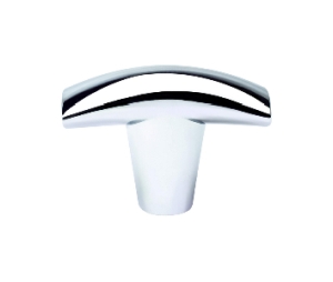 Berenson Corporation BQ2300-4026-P Meadow Series, Aluminum Knob, 1-3/4" Length - Polished Chrome Finish