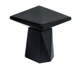 Berenson Corporation BQ2394-1055-P Swagger Series, Zinc Small Knob, 1-3/16" Length - Matte Black Finish