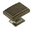 Berenson Corporation BQ4085-1WVB-P Hearthstone Series, Zinc Die Cast Knob, 1-9/16" Length - Weathered Verona Bronze Finish