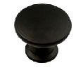 Berenson Corporation BQ4106-4055-P Alto Series, Aluminum Knob, 1-3/4" Diameter - Matte Black Finish