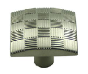 Berenson Corporation BQ7139-1015-C Virtuoso Series, Zinc Die Cast Knob, 1-13/16" Length - Satin Nickel Finish