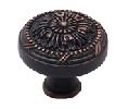 Berenson Corporation BQ8250-VB Toccata Series, Zinc Die Cast Knob, 1-1/2" Diameter - Verona Bronze Finish