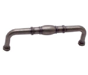 Berenson Corporation BQ8276-WN Forte Series, Zinc Die Cast Pull, 4" Center to Center - Weathered Nickel Finish