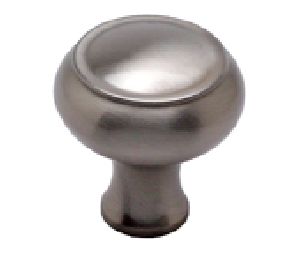 Berenson Corporation BQ8279-BPN Forte Series, Zinc Die Cast Knob, 1-5/8" Diameter - Brushed Nickel Finish