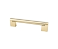 Berenson Corporation BQ9116-10CZ-P Advantage Series, Zinc Bar Pull, 5-1/16" Center to Center - Champagne Finish