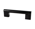 Berenson Corporation BQ9118-1055-P Advantage Series, Zinc Bar Pull, 3-25/32" Center to Center - Matte Black Finish