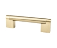 Berenson Corporation BQ9121-10CZ-P Advantage Series, Zinc Bar Pull, 3-25/32" Center to Center - Champagne Finish
