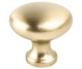 Berenson Corporation BQ9133-10CZ-P Advantage Series, Zinc Mushroom Knob, 1-1/8" Diameter - Champagne Finish