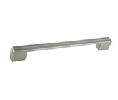 Berenson Corporation BQ9206-1BPN-P Skyline Series, Zinc Die Cast Pull, 8-3/16" Center to Center - Brushed Nickel Finish