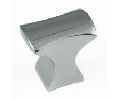 Berenson Corporation BQ9242-1026-P Aspire Series, Zinc Rectangle Knob, 1-1/4" Length - Chrome Finish