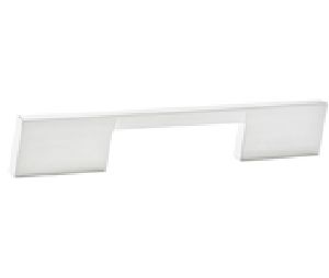 Berenson Corporation BQ9299-1BPN-C I-Spazio Series, Zinc Die Cast Pull, 5-1/16" Center to Center - Brushed Nickel Finish