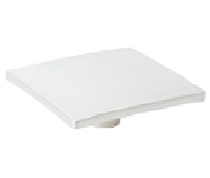 Berenson Corporation BQ9315-1BPN-C Wave Series, Zinc Die Cast Square Knob, 3-1/8" Diameter - Brushed Nickel Finish