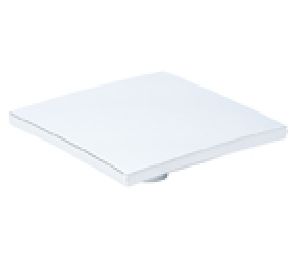 Berenson Corporation BQ9316-1026-C Wave Series, Zinc Die Cast Square Knob, 3-1/8" Diameter - Polished Chrome Finish