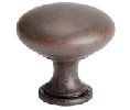 Berenson Corporation BQ9340-1RGZ-P Advantage Plus Series, Zinc Die Cast Knob, 1-1/8" Diameter - Rust Glaze Finish