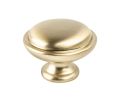 Berenson Corporation BQ9347-10CZ-P Advantage Series, Zinc Rimmed Knob, 1-1/8" Diameter - Champagne Finish