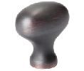 Berenson Corporation BQ9362-10VB-P Advantage Plus Series, Zinc Die Cast Knob, 1-1/3" Length - Verona Bronze Finish