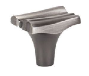 Berenson Corporation BQ9492-10BT-P Puritan Series, Zinc Die Cast Square Knob, 1-5/16" Length - Brushed Tin Finish