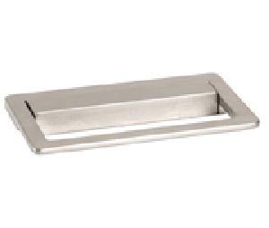 Berenson Corporation BQ9737-1BPN-C Up Series, Zinc Die Cast Drop Pull, 2-1/2" Center to Center - Brushed Nickel Finish