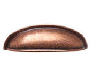 Berenson Corporation BQ9893-WC American Classics Series, Zinc Die Cast Cup Pull, 3" Center to Center - Weathered Copper Finish