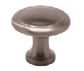 Berenson Corporation BQ9924-BPN American Classics Series, Zinc Die Cast Knob, 1-1/8" Diameter - Brushed Nickel Finish
