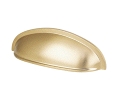 Berenson Corporation BQ9946-1MDB-P Berenson Cup Pulls Series, Zinc Pull, 3" Center to Center - Modern Brushed Gold Finish