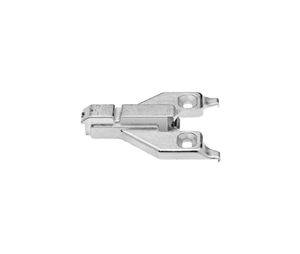 Blum BP175L603021 CLIP Mounting Plate, Center Mount - Nickel-Plated Finish