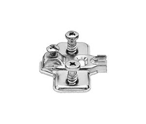 Blum BP193L8100 MODUL Mounting Plate, Pre-Mounted Euro Screw, 0mm Height