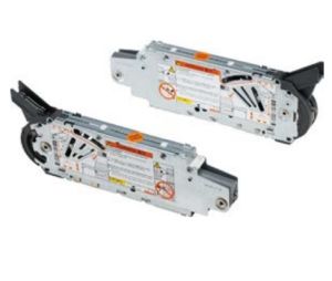 Blum BP20F2200N5 Blum Aventos HF Bi-Fold Lift System Set, For Face Frame or Panel Cabinets, 85 - 230 Power Factor