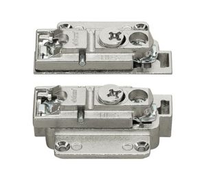 Blum BP20K4A00A02 Lever Arm Mounting Plate Set, For Narrow Aluminum Doors, Blum Aventos HK-S Lift System