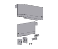 Blum BP23K8000NA-DG Blum Aventos HK-Top Cover/Switch Set - Dark Gray Color
