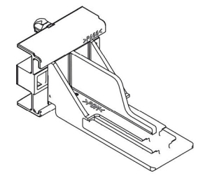 Blum BP2956400 Socket, Rear Plug-In, For Tandem 552 & 562/563 Series, Plastic