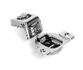 Blum BP38C355C20 38C Hinge, 1-1/4" Overlay, Screw-On - Nickel-Plated Finish