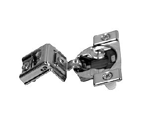 Blum BP38C358B20 38C Soft-Close Hinge, 1-1/4" Overlay, Dowel - Nickel-Plated Finish