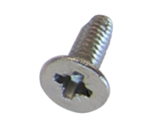 Blum BP7072A100 Fine Thread Aluminum Screws, #7 Gauge, 1/2" Length - Nickel-plated Finish - 100 per Box