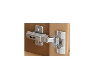 Blum BP71B9580 95° CLIP Top BLUMOTION Soft-Close, Thick Door Hinge, Full Overlay, Dowel