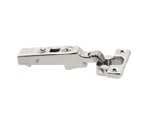 Blum BP71T0550 94° CLIP Top Mini Hinge, Full Overlay, Self-Closing, Screw-On - Nickel-Plated Finish