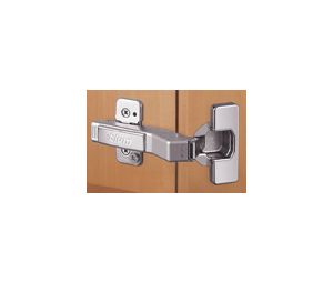 Blum BP79T5580 45° CLIP Top Diagonal Hinge, Self-Closing, Dowel - Nickel-Plated Finish