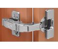 Blum BP79T9990B37 95° CLIP Top Overlay, Blind Corner Hinge, Self-Closing, Tool-Less - Nickel-Plated Finish