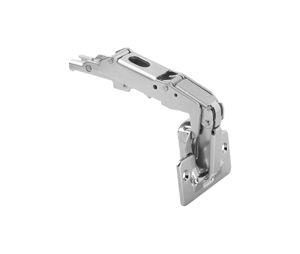 Blum BP91A6580 170° MODUL Hinge, Self-Closing Full Overlay, Dowel - Nickel-Plated Finish