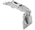 Blum BP91A6580 170° MODUL Hinge, Self-Closing Full Overlay, Dowel - Nickel-Plated Finish