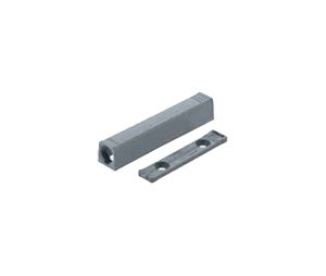 Blum BP956A1201-WH TIP-ON In-Line Adapter Plate for Large Door - White Finish
