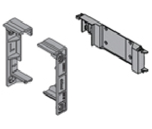 Blum BPZ10D5210US Adapter Set for Horizontal Aluminum Profile Panels