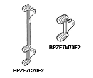 Blum BPZF7M70E2 Front Fixing Bracket & Interior, Expando, "M" Height Standard, Zinc Finish